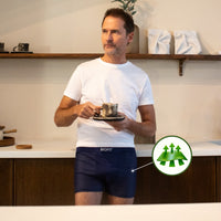 BIOFIT® Heren Bamboe Boxershorts 5-Pack Multicolor + 5 GRATIS: Zijdezacht & Ademend