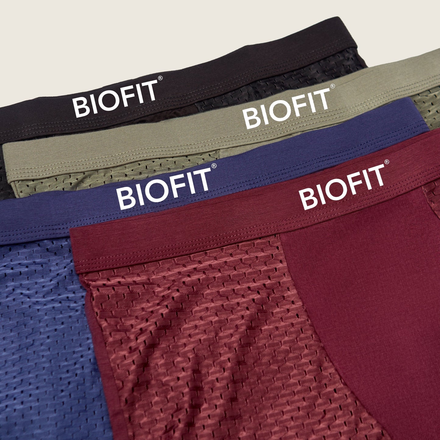 BIOFIT® Heren Bamboe Boxershorts 5-Pack Multicolor + 5 GRATIS: Zijdezacht & Ademend