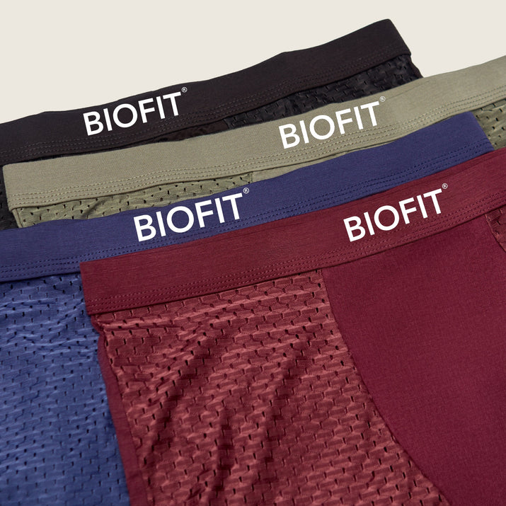 BIOFIT® Heren Bamboe Boxershorts 5-Pack Multicolor + 5 GRATIS: Zijdezacht & Ademend